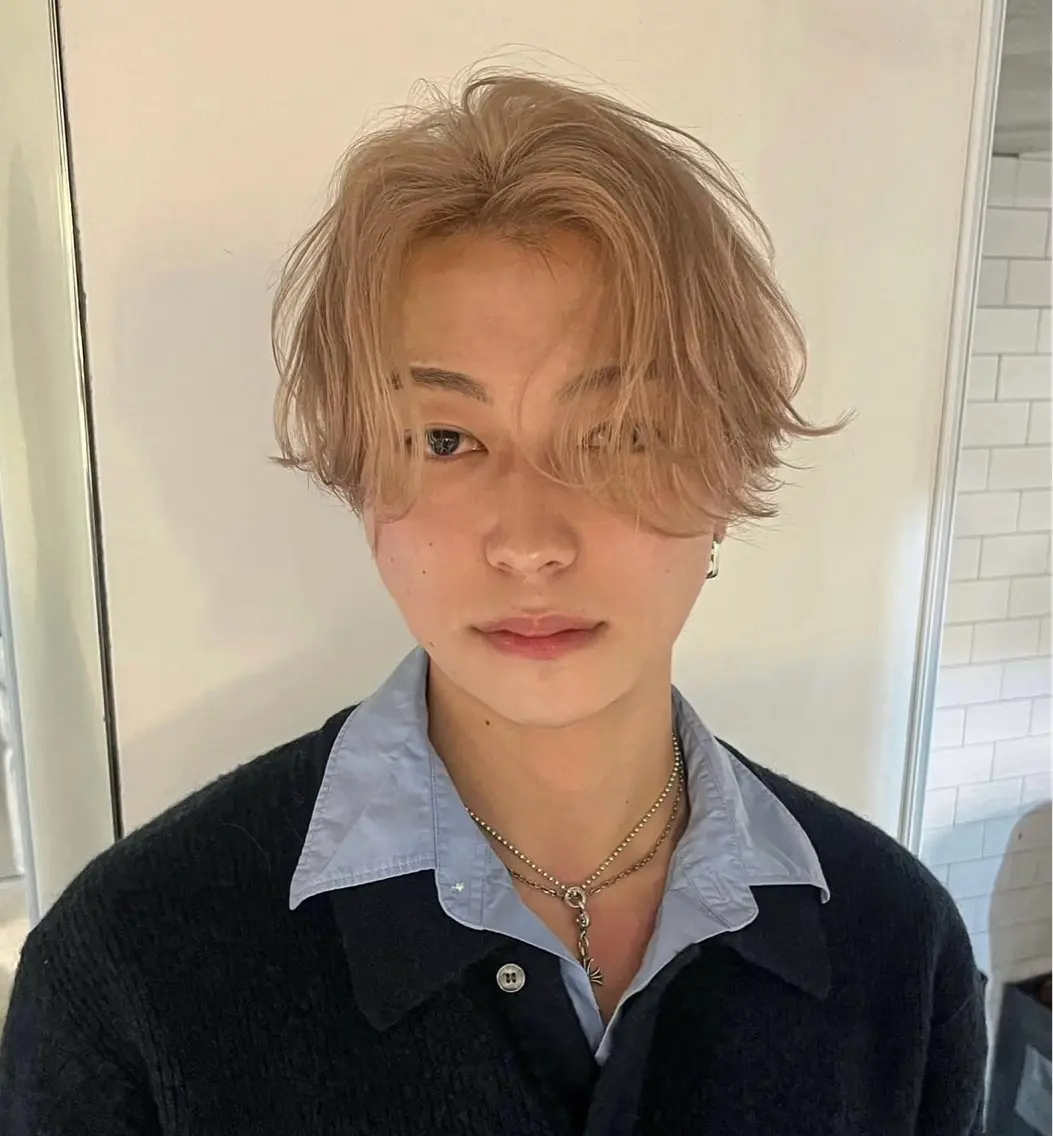 カラー メンズ カット ヘアカラー 今田 晃のヘアスタイル