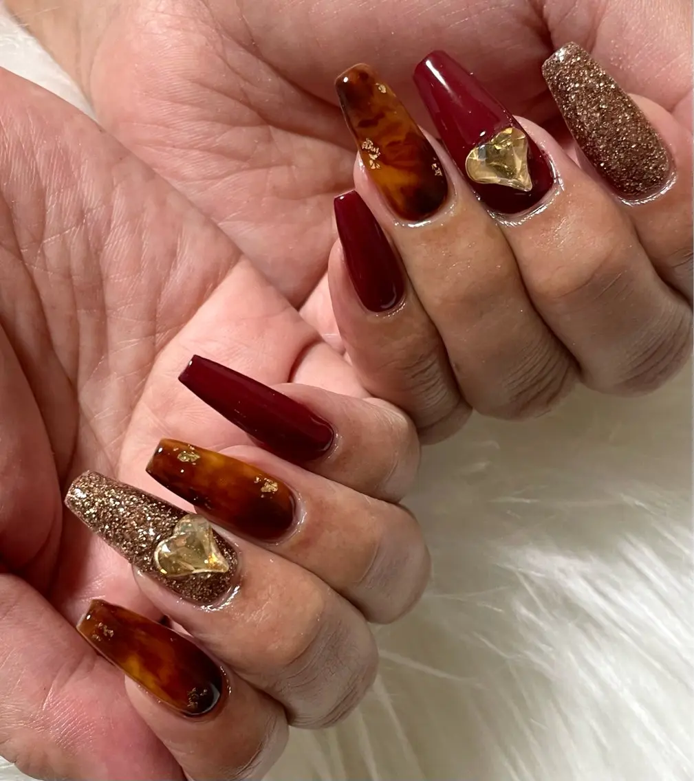 ネイル ハンドネイル nail salon HIRUKANAのネイルデザイン
