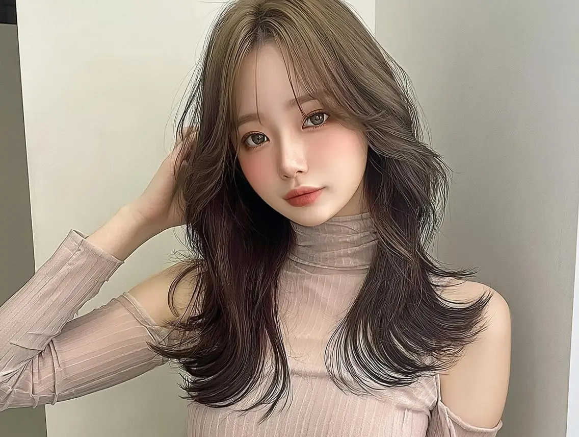 セミロング ヘアカラー 🌷カラー/ aiko🌷のヘアスタイル