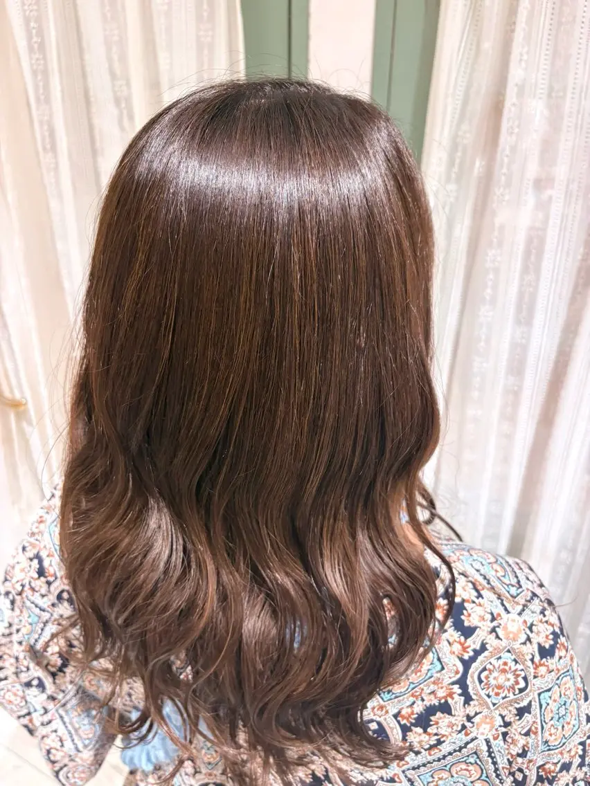 セミロング トリートメント こと/都島 /ARCOIRISのヘアスタイル