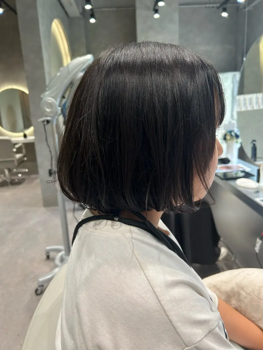 ショート ボブ 原野 実優羽のヘアスタイル