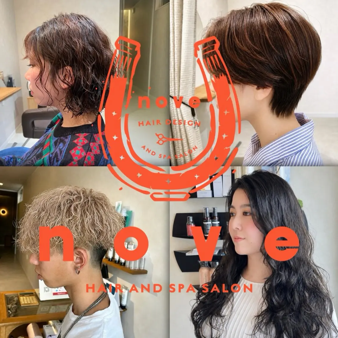 ショート nove hair &spaのヘアスタイル