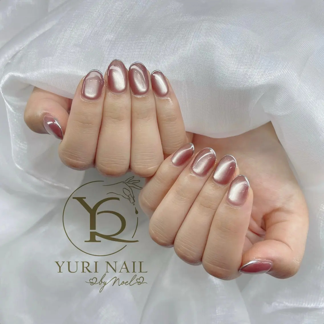 ネイル チークネイル フットネイル フレンチネイル グラデーション キラキラネイル ハンドネイル フットネイル ハンドケア YURI Nail Funabashiのネイルデザイン