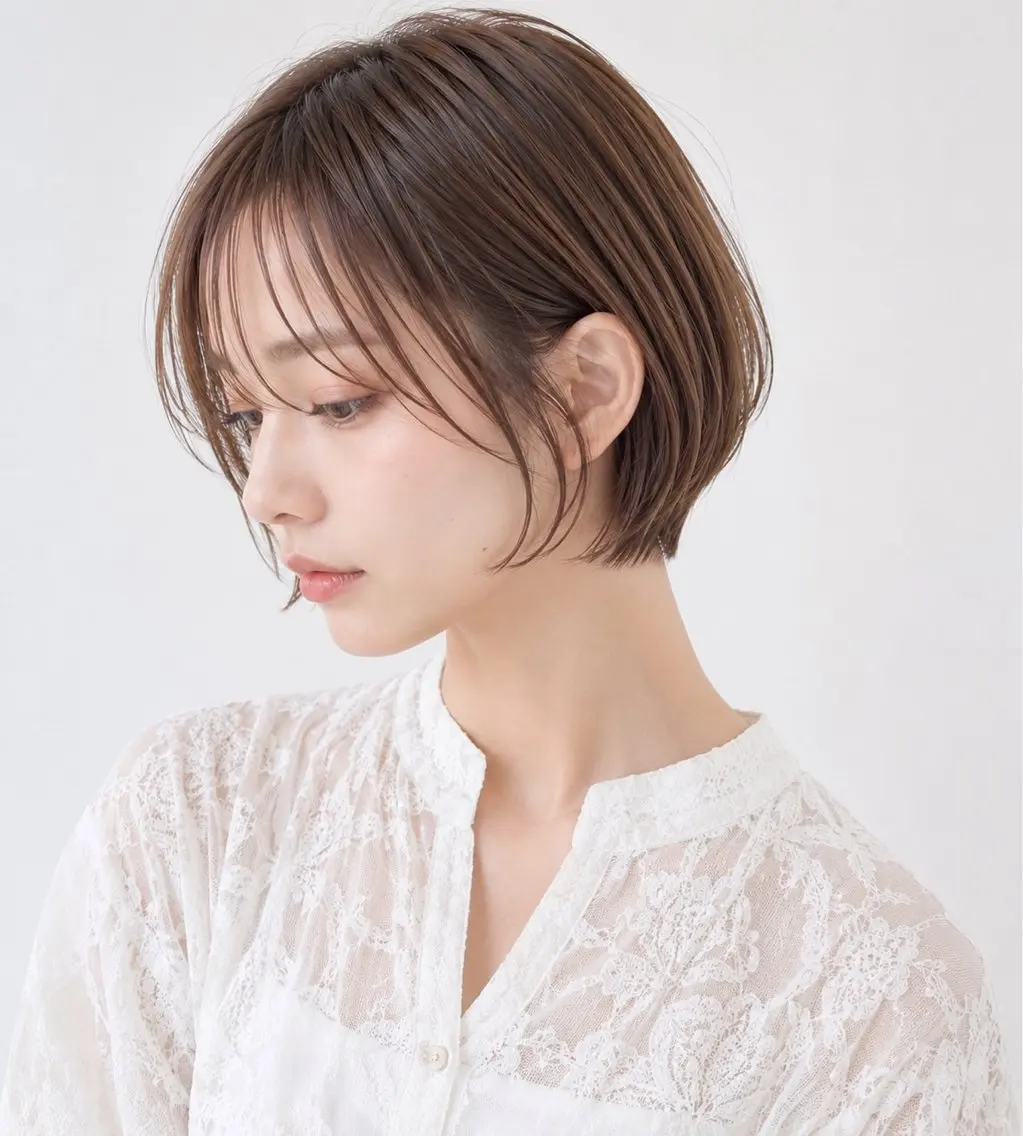 ショート 平田七海 心斎橋のヘアスタイル