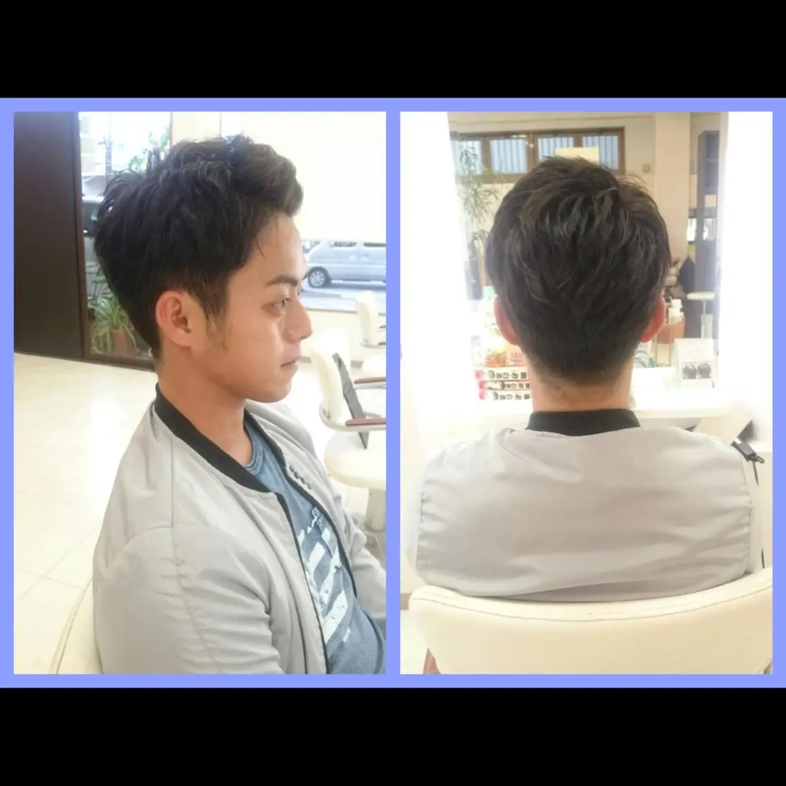 カラー メンズ Hair VERDEのヘアスタイル