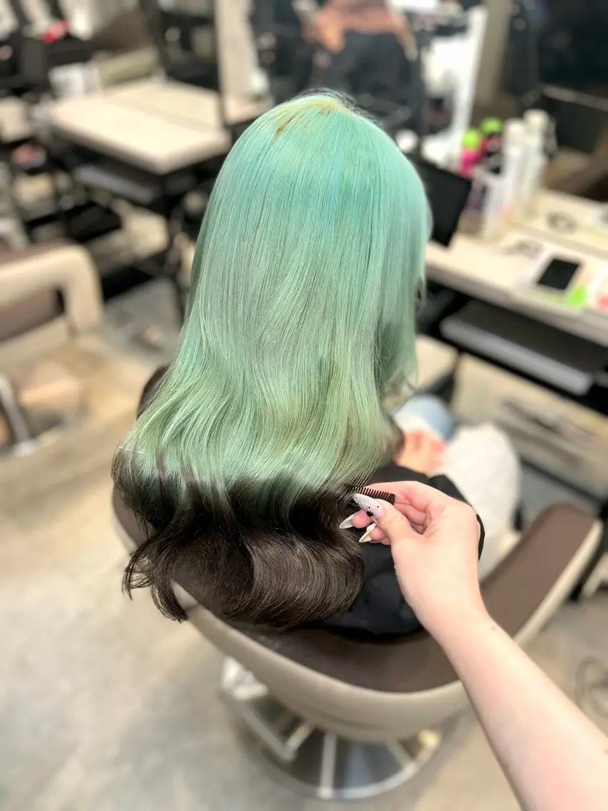 ロング カラー 💖艶髪縮毛矯正💖 Miikuのヘアスタイル