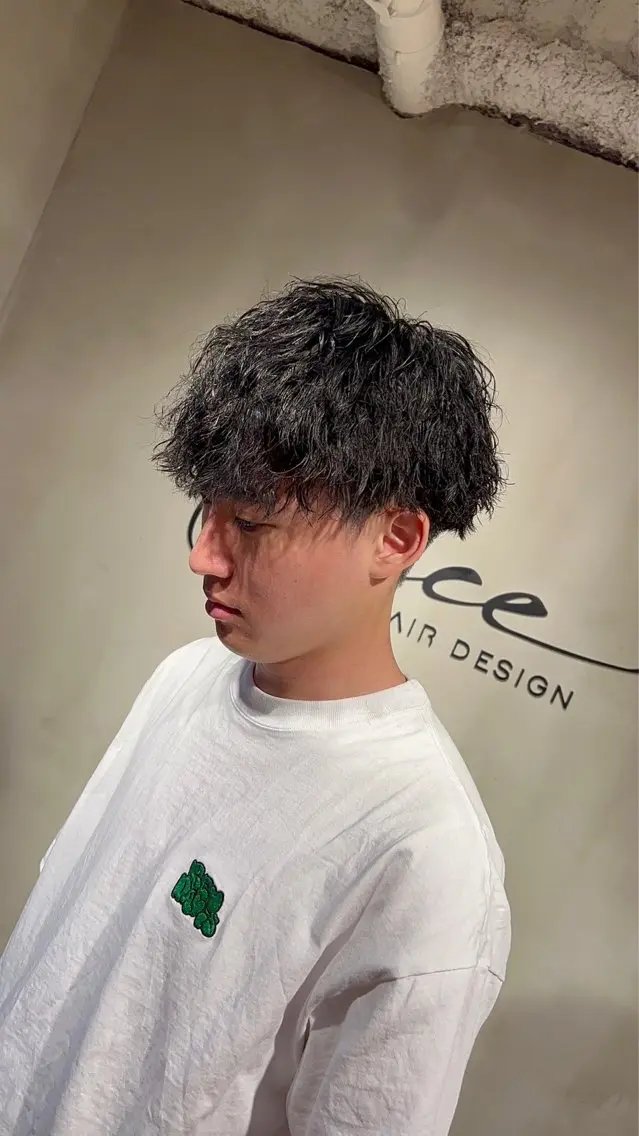 パーマ メンズ メンズパーマ メンズツイストパーマ ツイストパーマ 艶感/レイヤーカット 🌐Taketoのヘアスタイル