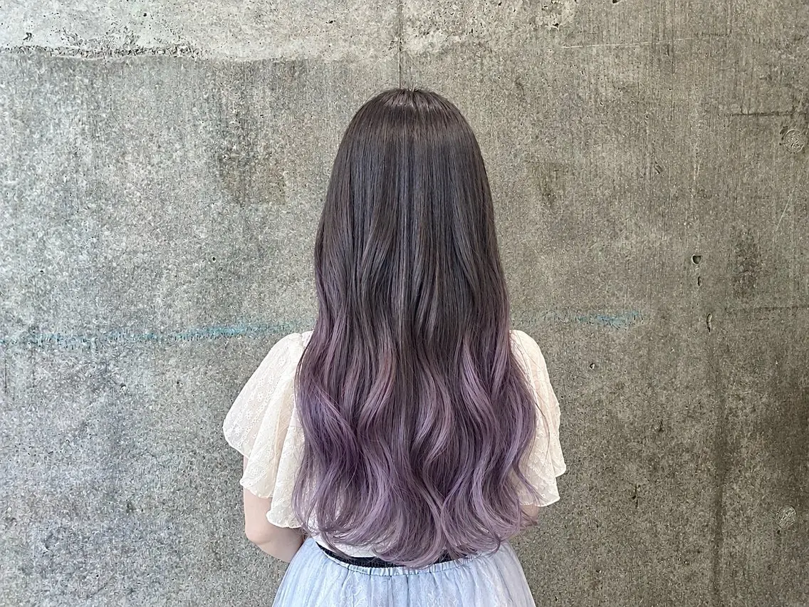 ロング カラー 蓮見友里 PiSTA/portのヘアスタイル