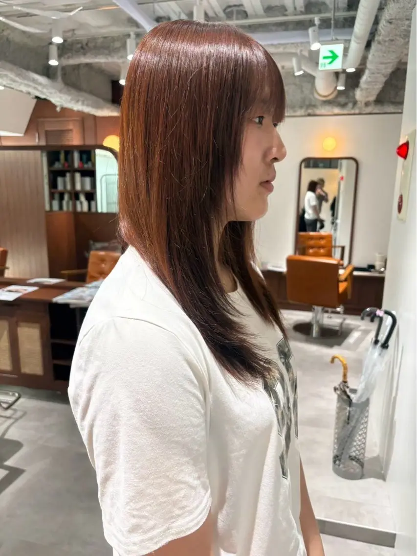 セミロング カラー ヘアアレンジ アディクシーカラー ブリーチ ケアブリーチ 透明感カラー ハイトーンカラー ヘアカラー ✨️透明感カラー✨️ kaiseiのヘアスタイル