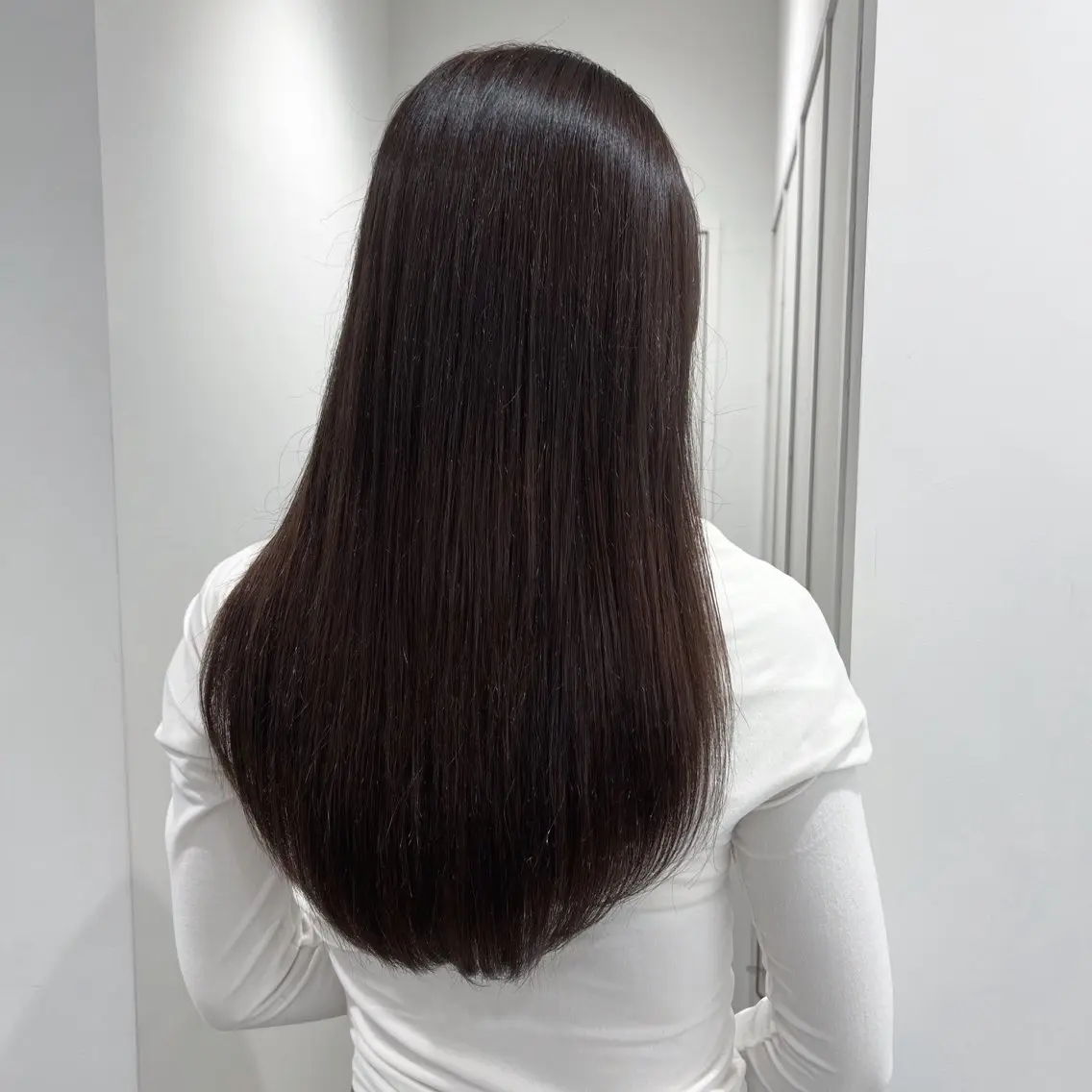 ロング カラー ヘアカラー トリートメント 艶カラー/透明感 /ヒグチアオイのヘアスタイル