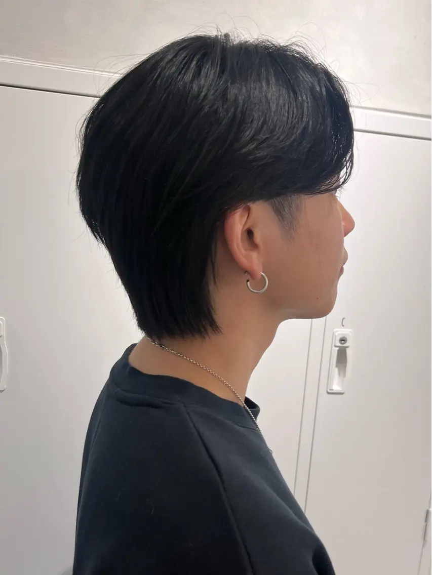 メンズ マッシュウルフ マッシュ メンズウルフカット ウルフカット 小出 彩水のヘアスタイル