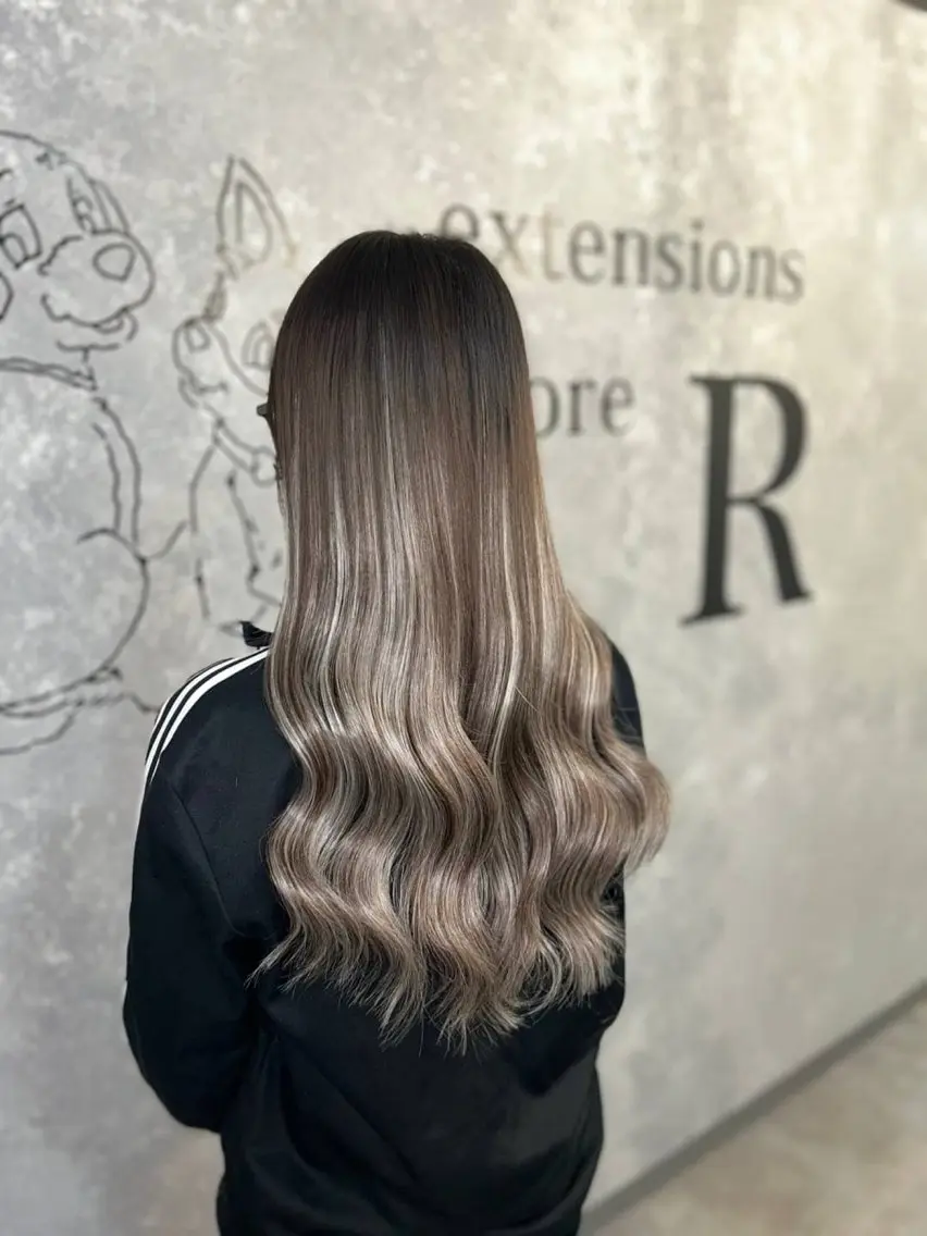 ロング ヘアアレンジ エクステ eye エクステ専門店Rのヘアスタイル
