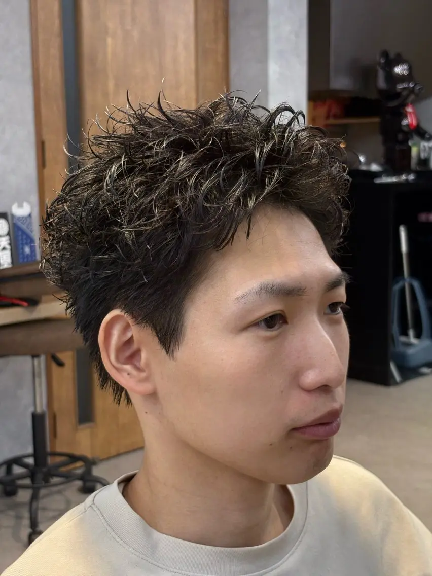 パーマ メンズ メンズパーマ 【VeRO】 河 正志のヘアスタイル