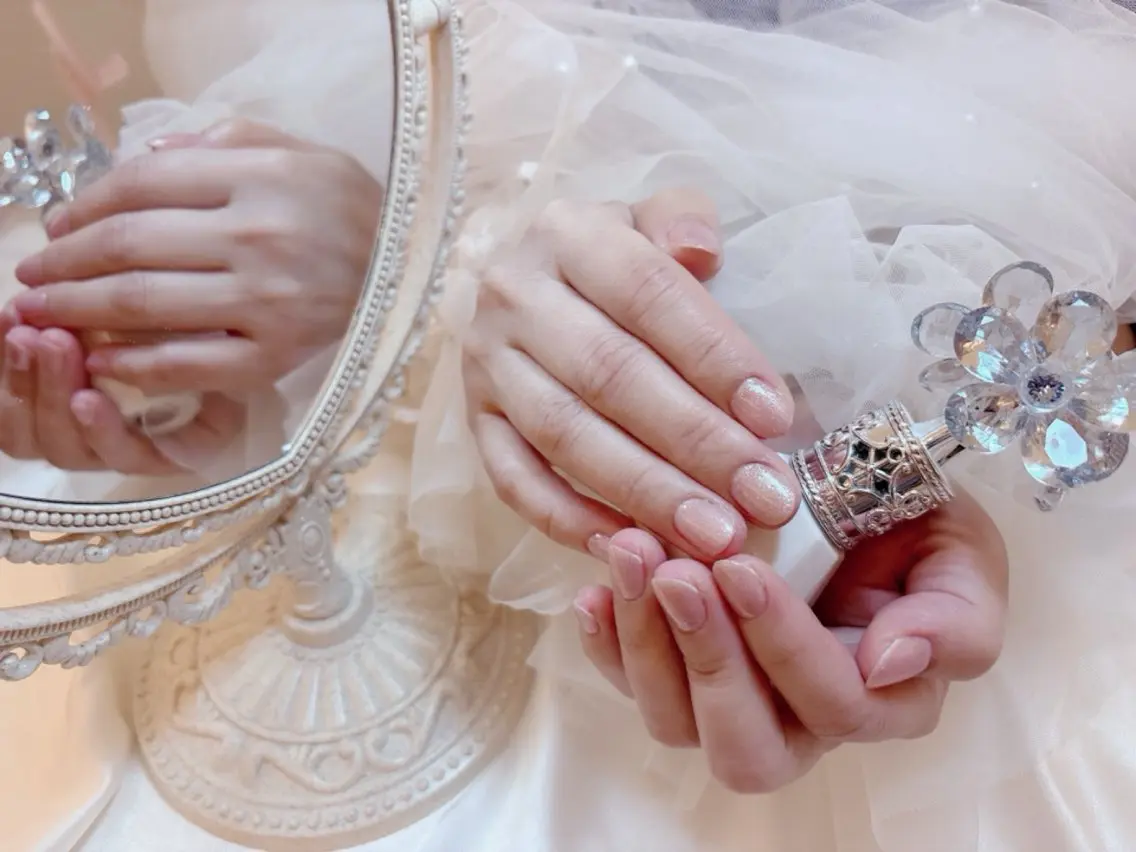 ネイル ラメ(グリッター) ロングネイル ワンカラーネイル ショートネイル YUFFA🎀♡ mayuのネイルデザイン