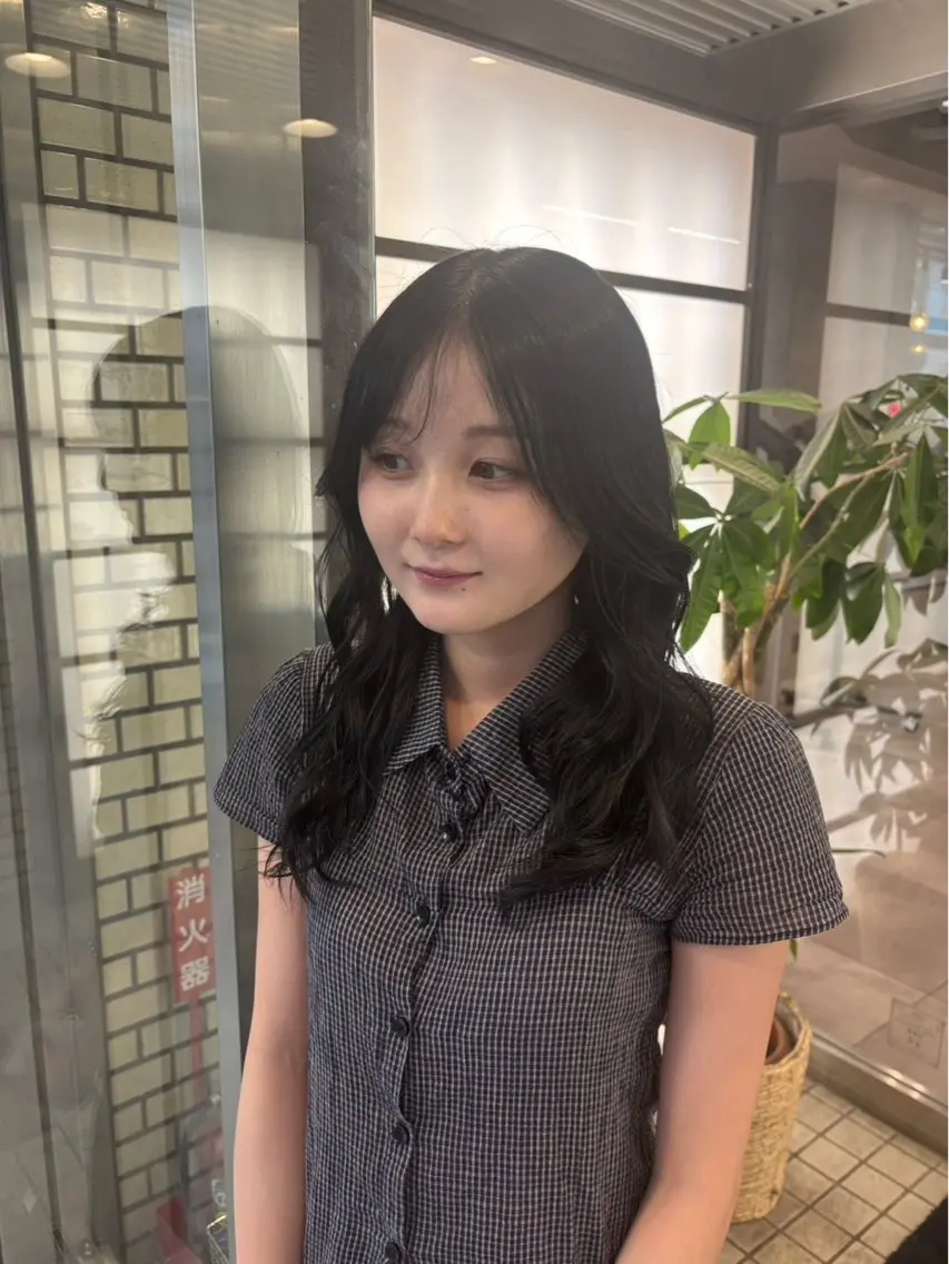 ロング カラー 透明感カラー ヘアカラー 透明感カラー✨🫧/ 髪質改善/ Yuraのヘアスタイル