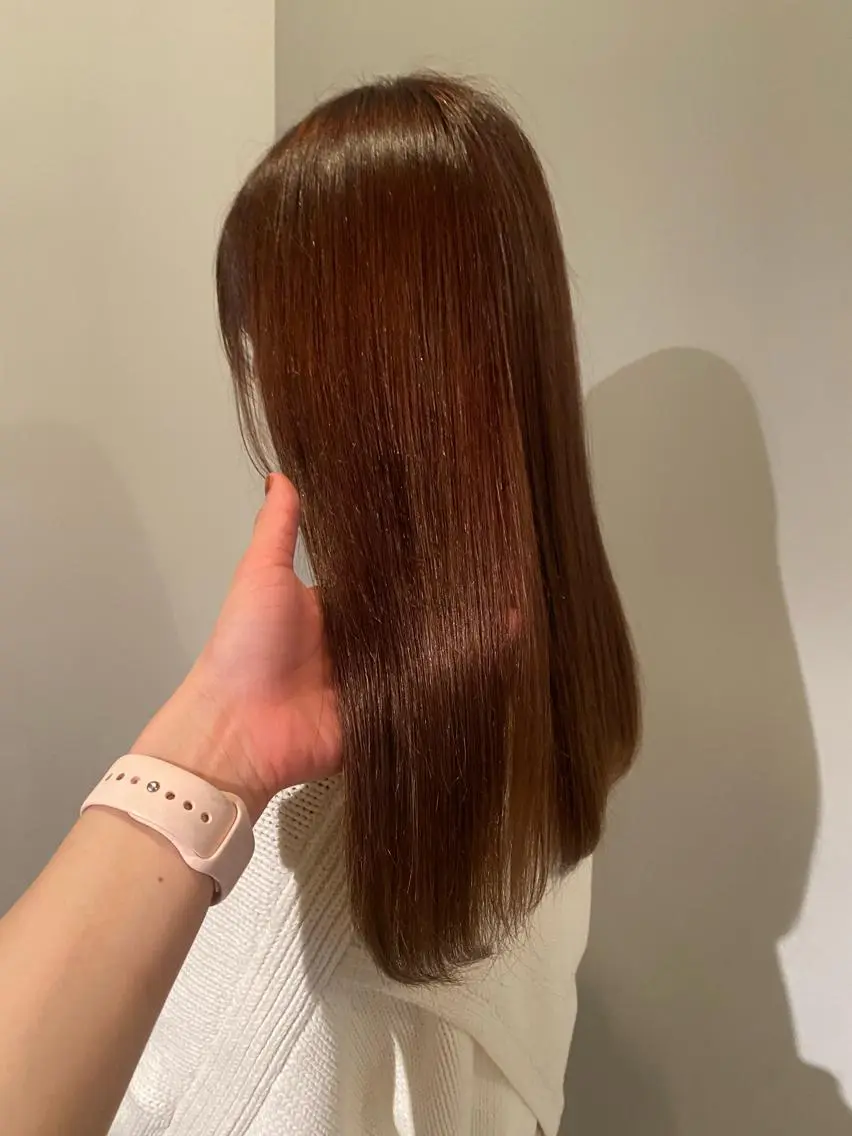 艶カラー+4stepトリートメントサービス付き🪞💞の写真