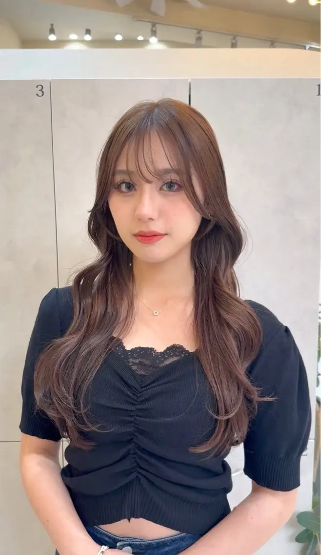 ロング カラー .*･ﾟnatsu ボブ・レイヤーカットのヘアスタイル