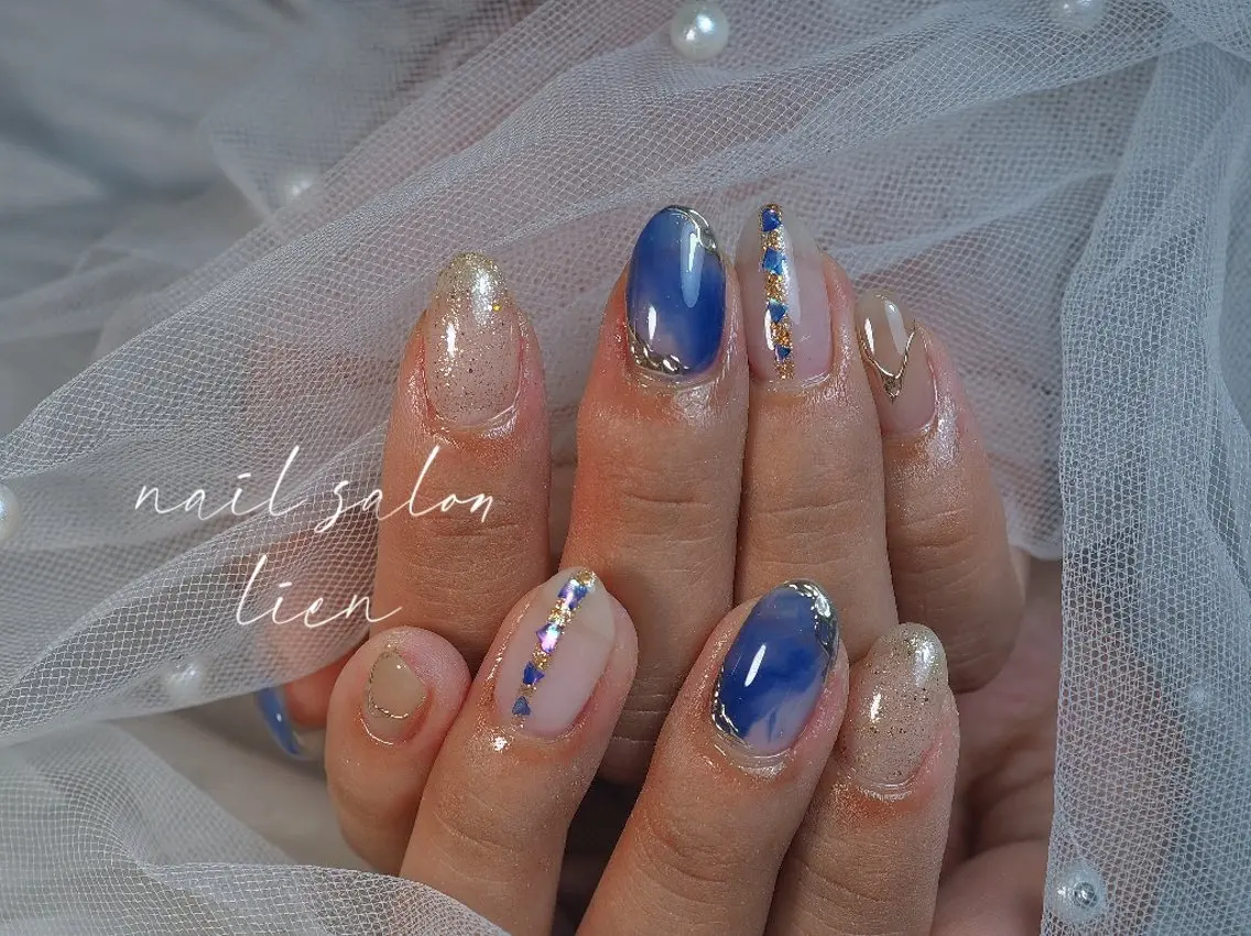 ネイル ハンドネイル プライベートサロン lienのネイルデザイン
