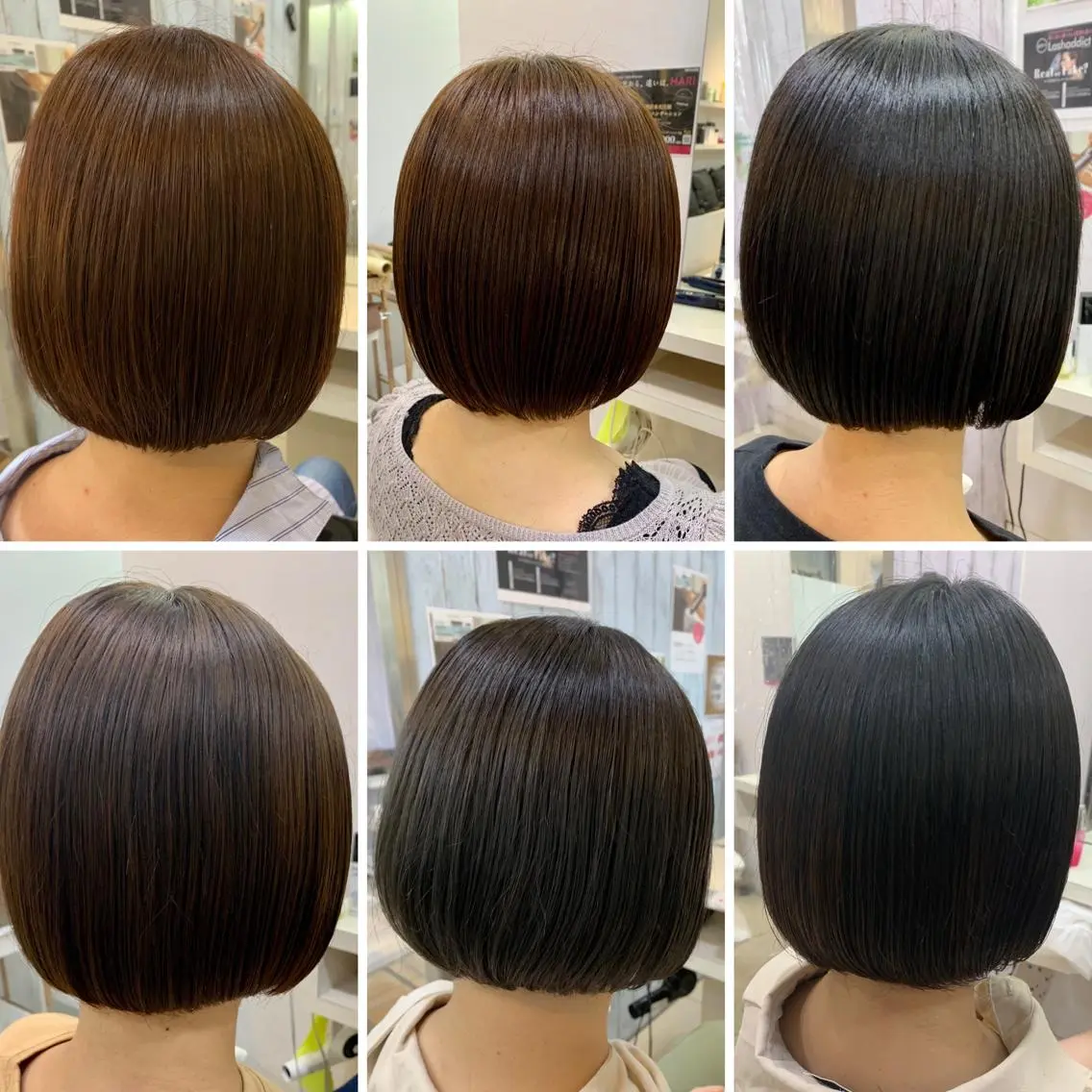 ショート ボブ トリートメント 【髪質改善】 美髪/久岡徹也のヘアスタイル