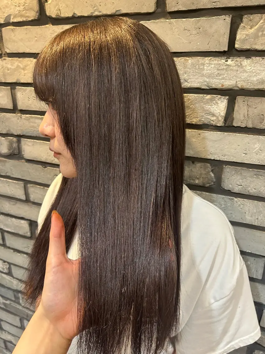 ロング hirano harukaのヘアスタイル