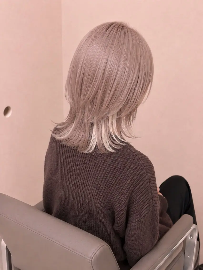ショート 池袋/ブリーチ🌈 ダブルカラー🌟のヘアスタイル