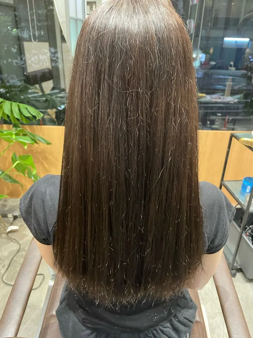 ロング いたがき ひであきのヘアスタイル