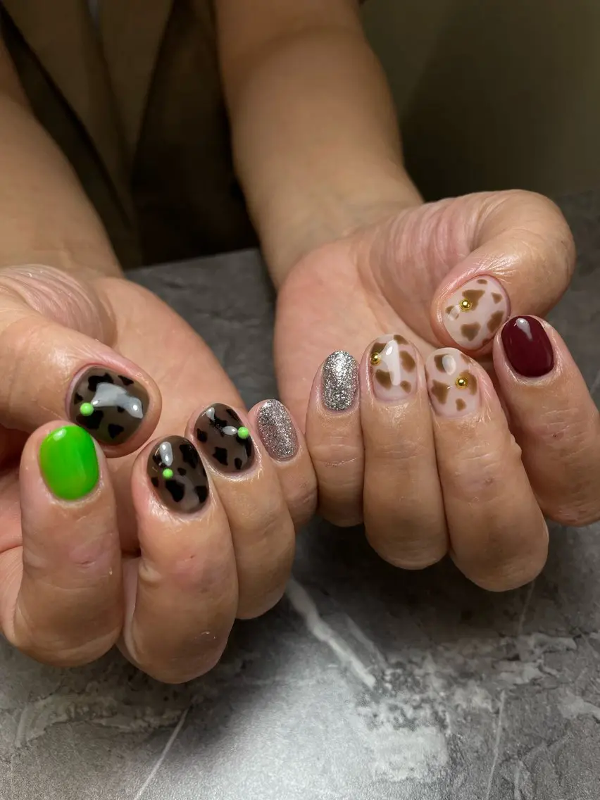 ネイル ハンドネイル nail salon 3🌞越谷のネイルデザイン