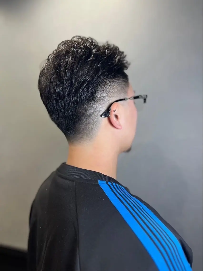ショート メンズ 柴田 嘉文のヘアスタイル