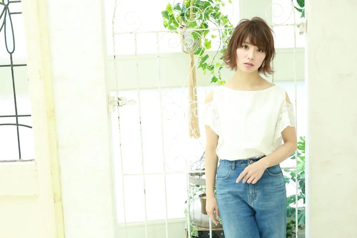 カラー パーマ ヘアアレンジ バレイヤージュ ブルーカラー ブルージュ グラデーションカラー ハイライトカラー 小顔カット✨ 透明感カラー/村上のヘアスタイル