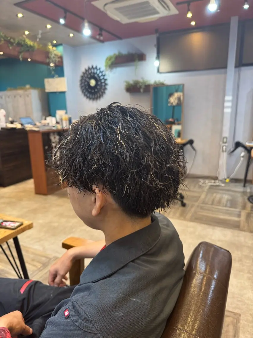 パーマ メンズ カット パーマ パーマ/縮毛矯正🍀 鎌田 和希のヘアスタイル