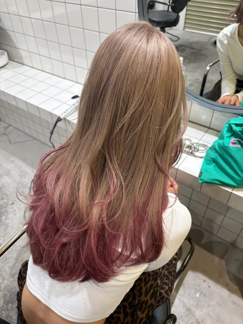 💟グラデーション/エンドカラーの写真