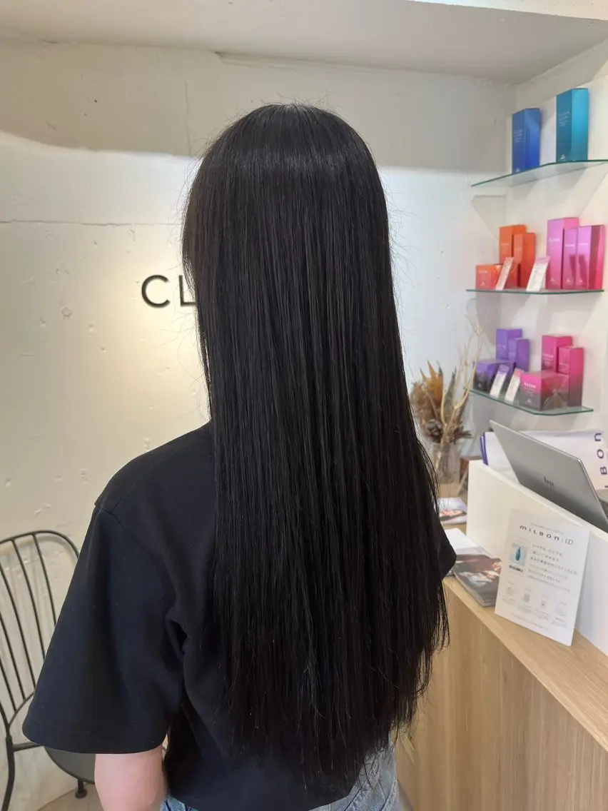ロング カラー ヘアカラー CLAPS/弘明寺 夏楠のヘアスタイル