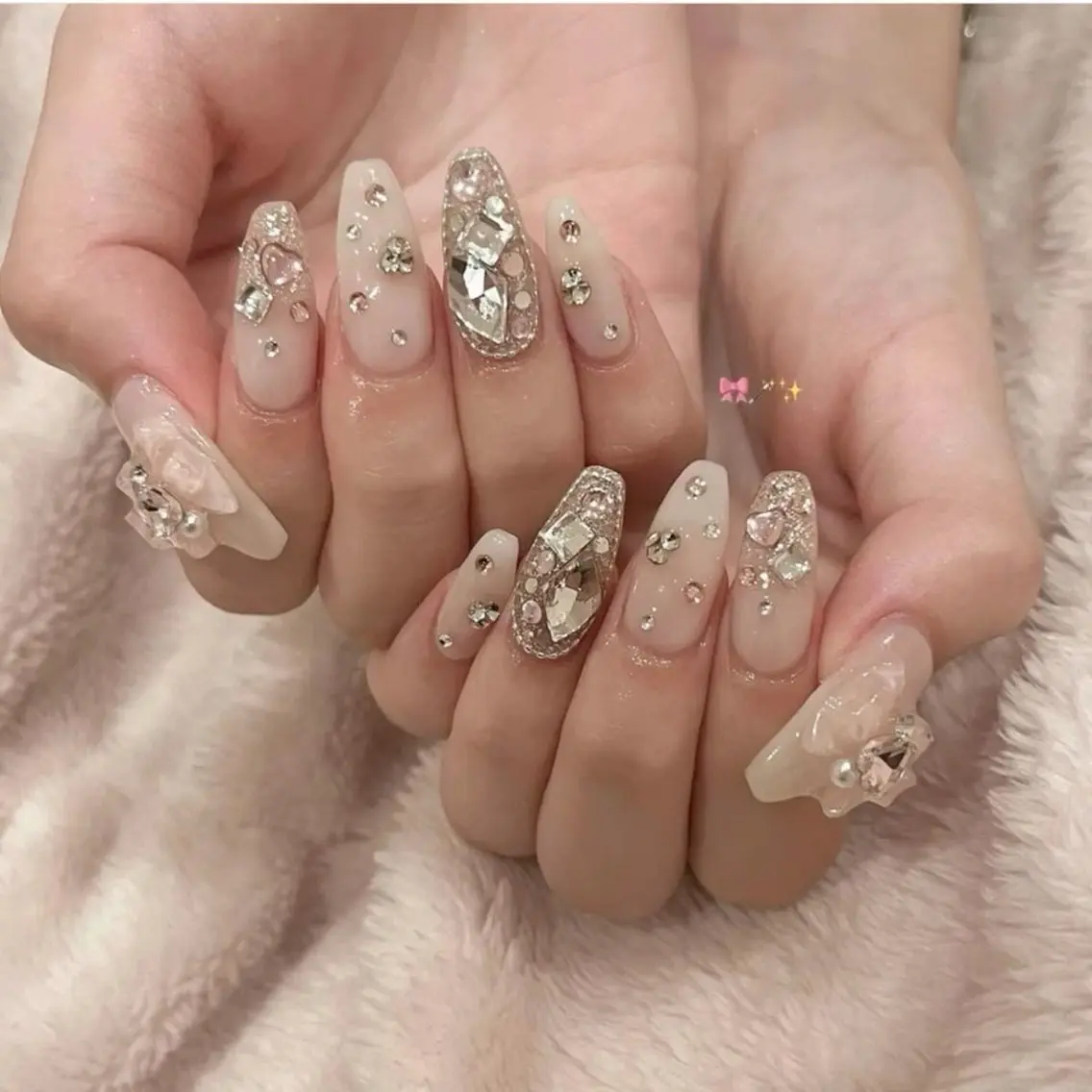 ネイル ジェルネイル 韓国ネイル 持ち込み シンプルネイル ワンホンネイル ハンドネイル 🎀Aura. Yurachanのネイルデザイン