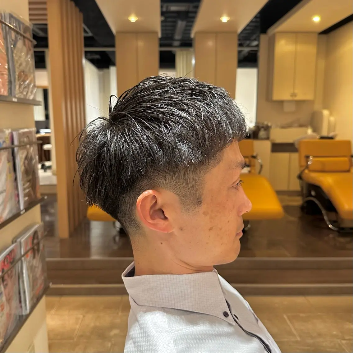 ショート メンズ ビジネス ショートヘア カット 田中 汰知のヘアスタイル