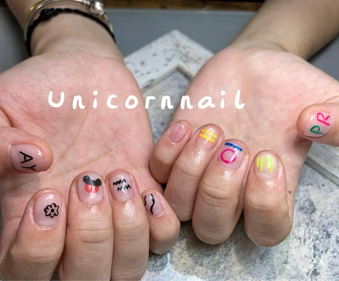 ネイル Unicorn Nail 矢場町店のネイルデザイン