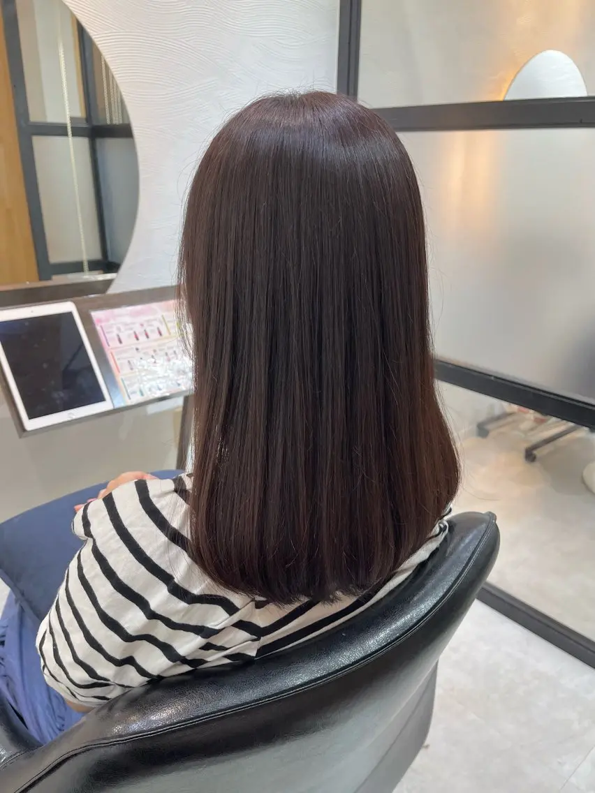 ロング カラー 【ニュアンスカラー・ 髪質改善】スズキカナのヘアスタイル