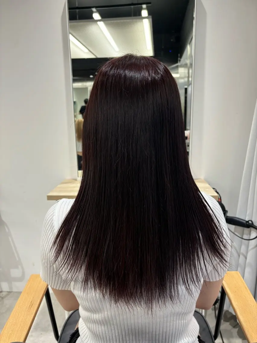 セミロング カラー ヘアカラー cocoro💗 ﾏﾂｴｸ/ﾈｲﾙのマツエク・マツパデザイン