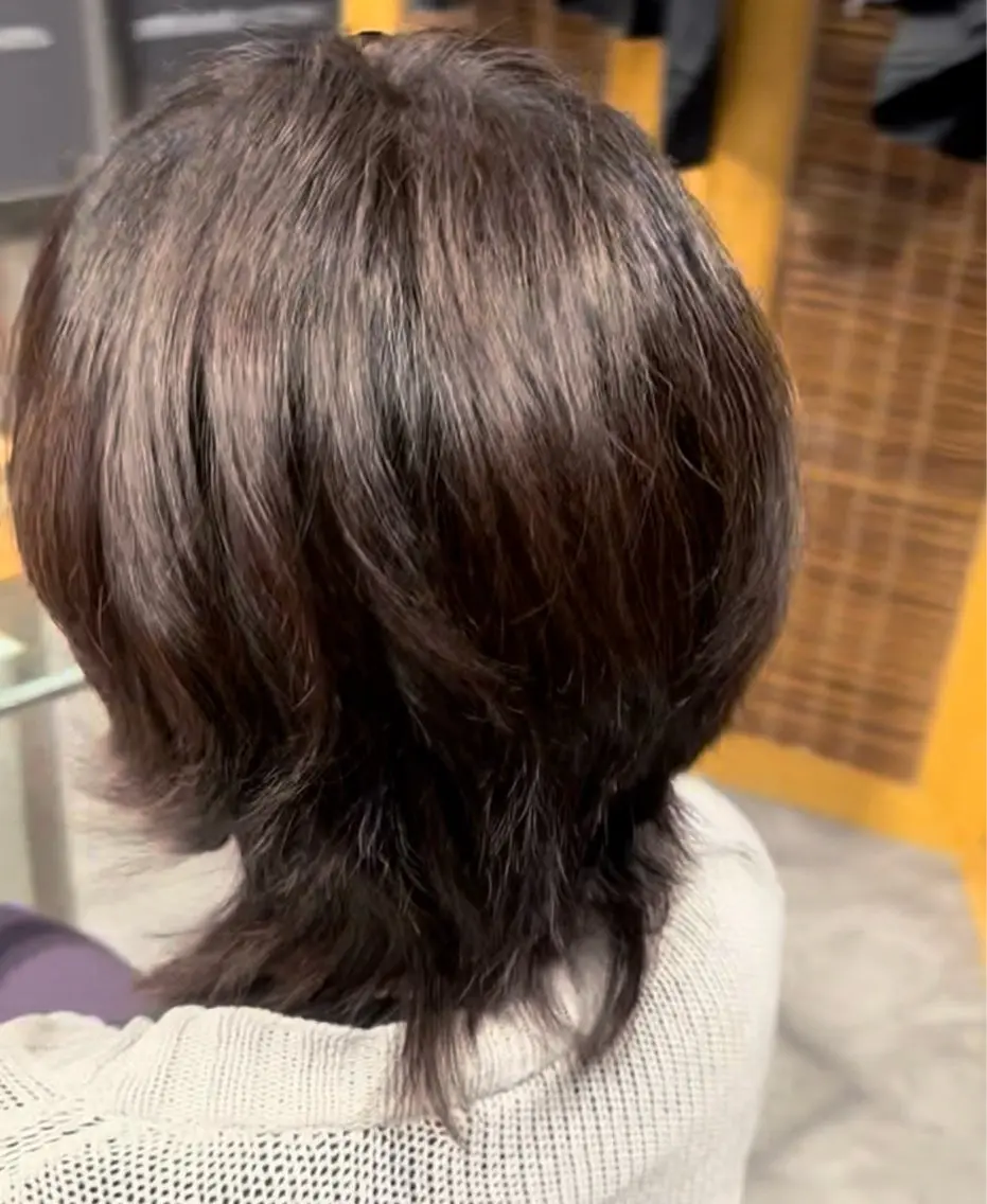 ミディアム カラー カット ヘアカラー トリートメント ✨️icou RYOMA✨️のヘアスタイル