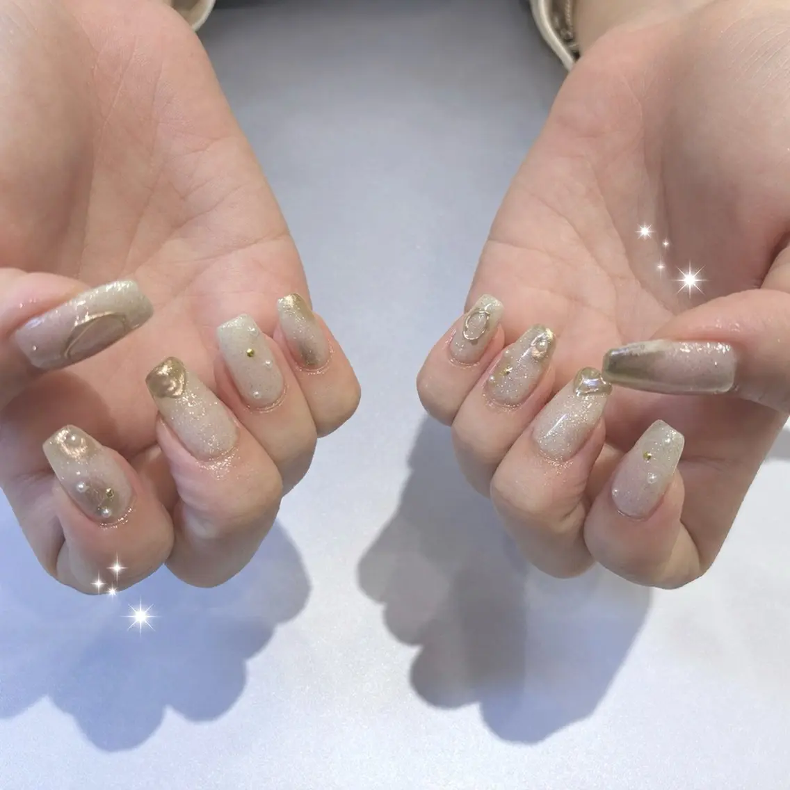 ネイル ハンドネイル 𝑛𝑎𝑖𝑙 ‪ ✧︎𝑚𝑎𝑦𝑢のネイルデザイン