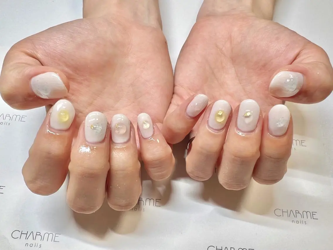 ネイル ハンドネイル CHARME 🤎〔RINA〕のネイルデザイン