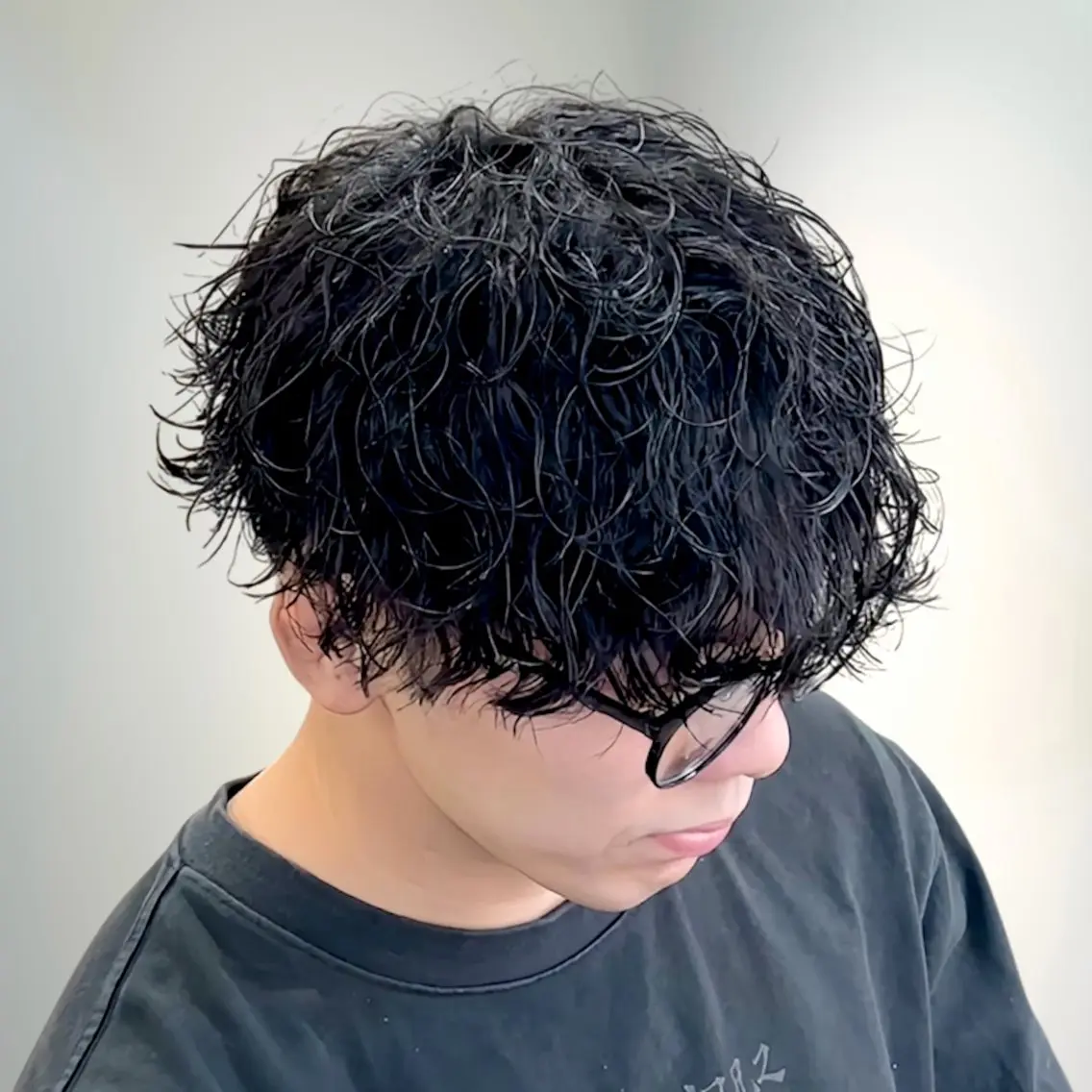 パーマ メンズ メンズパーマ 波巻きパーマ カット パーマ メンズパーマ/新宿/ サイカショウイチのヘアスタイル