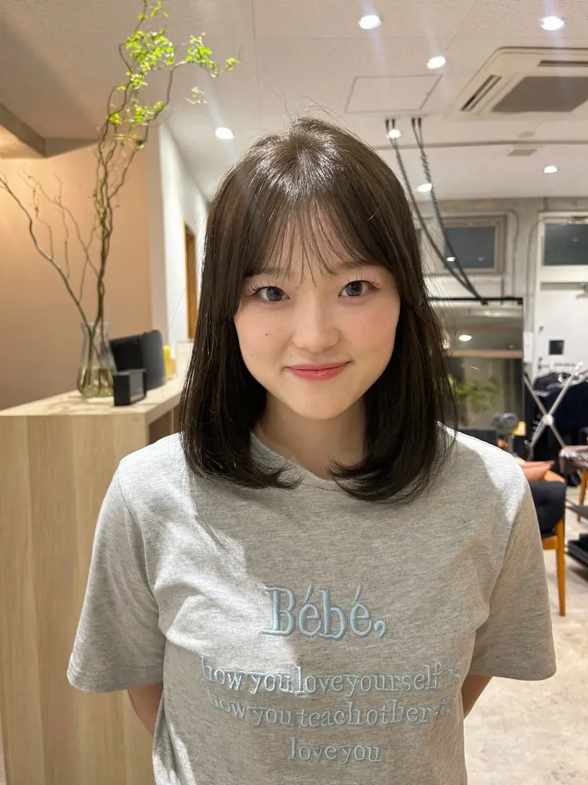 ミディアム カラー ヘアカラー ナチュラル🕰️流山 /Ruko🌱のヘアスタイル