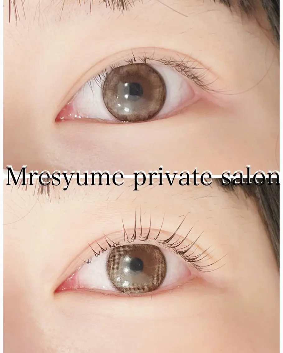 マツエク・マツパ マツパ Mresyume MAYUのマツエク・マツパデザイン