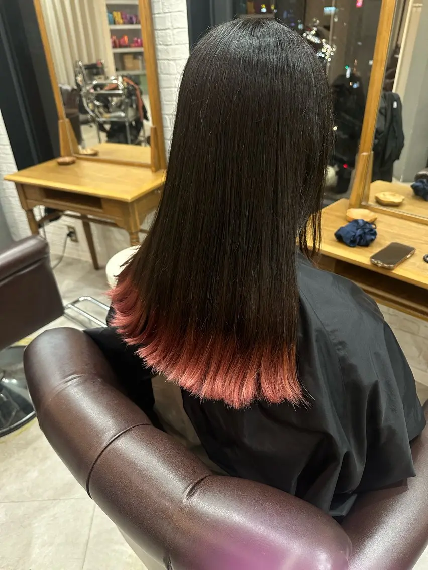 ロング ヘアカラー FUJII MARINのヘアスタイル
