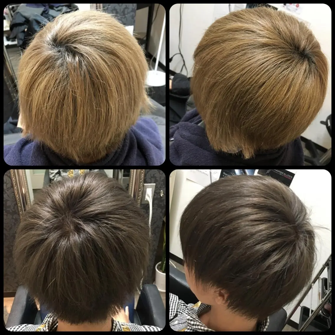 ショート カラー メンズ 💜Rebre** Mayu💜のヘアスタイル