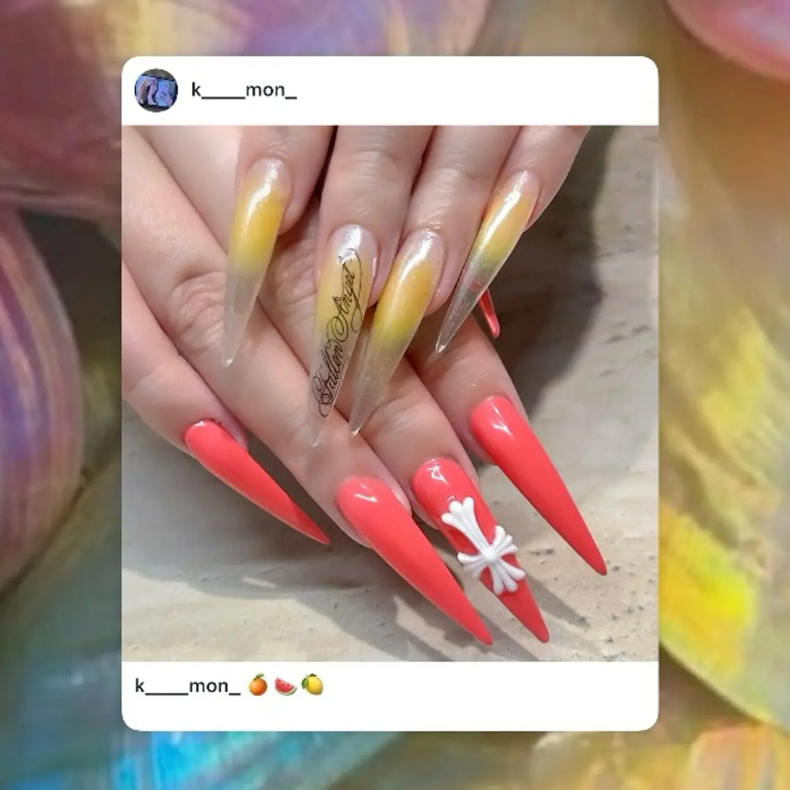 ネイル ハンドネイル 🍒 Karenのネイルデザイン