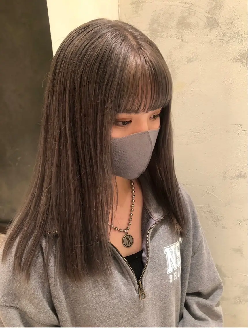 ロング カラー 無料ショートカット 募集中📛杏のヘアスタイル