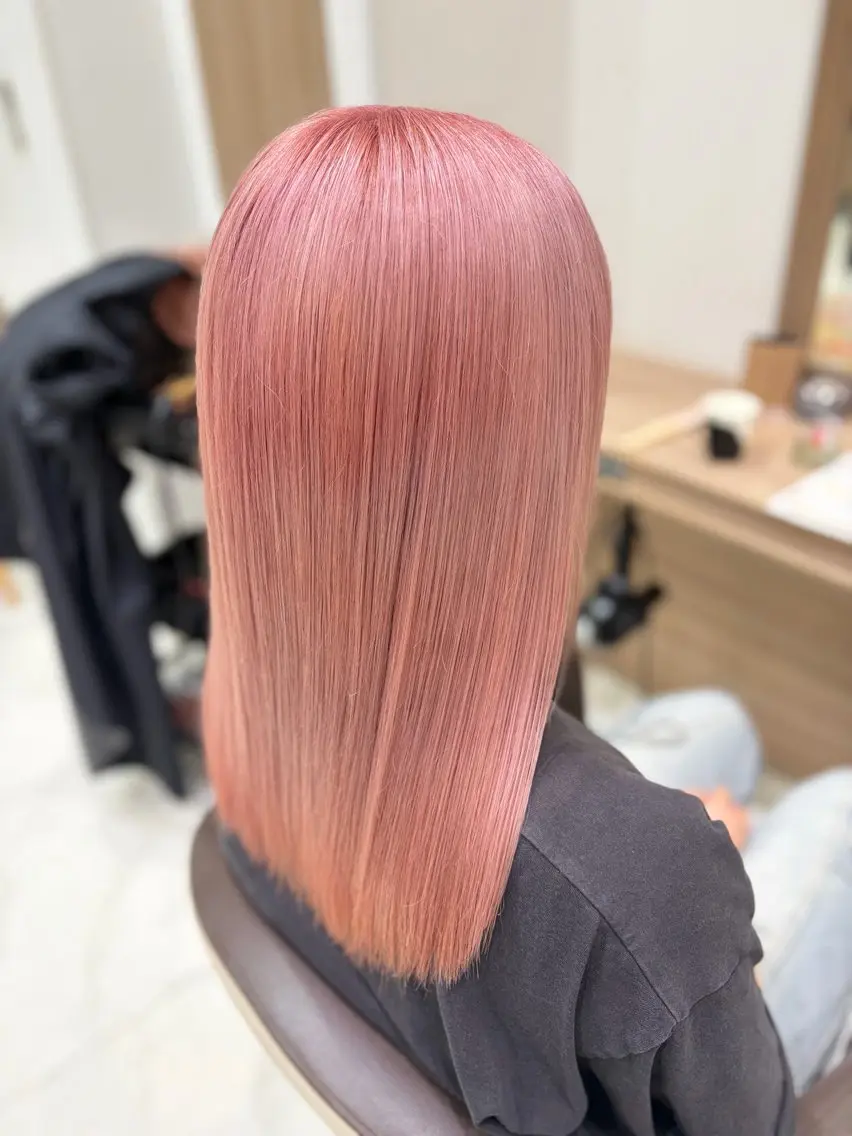 ロング カット ヘアカラー 🐈‍⬛SARA🎀 縮毛矯正のヘアスタイル