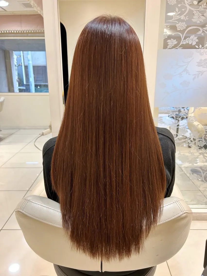 ロング 髪質改善 カット ヘアカラー トリートメント 高橋 佑のヘアスタイル