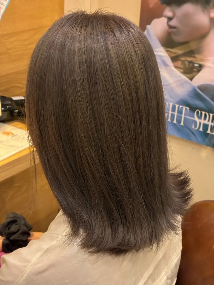 ミディアム カラー ヘアカラー BEGIN Aya🥀のヘアスタイル